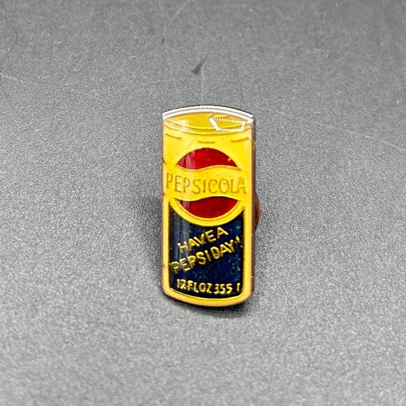 Vintage Pepsi Cola Soda Can Pin Advertising "Have A Pepsi Day" VTG - Picture 1 of 7